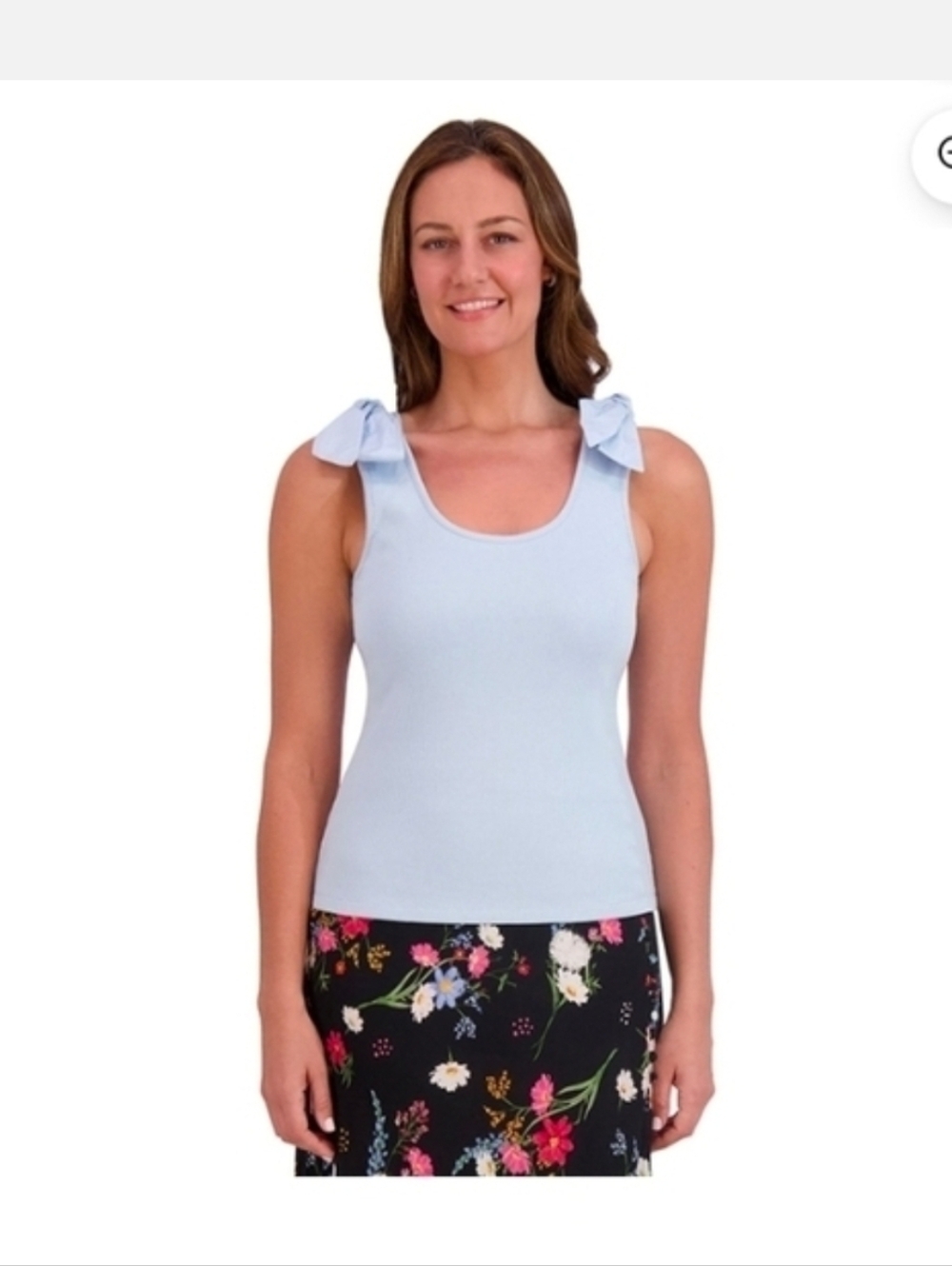 French Connection Bow Tank Top Women’s Size S